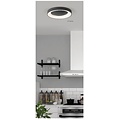 Homelighting Amaya SE LED 60 - Lámpara de techo negra moderna para cualquier espacio