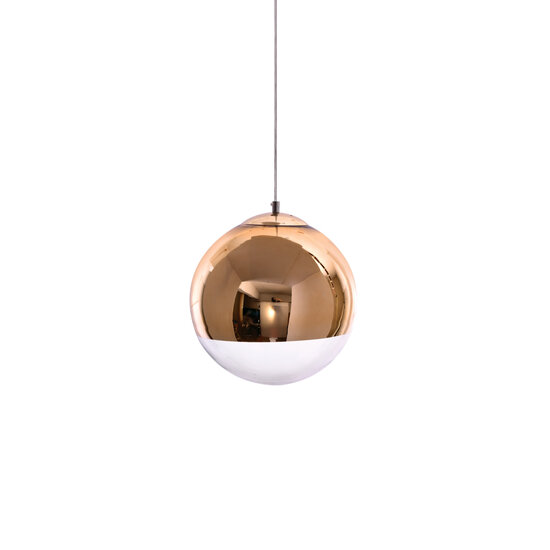 Homelighting Alessia SE3130-1-GO - Modern pendant lamp with gold and clear glass