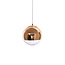 Homelighting Alessia SE3130-1-GO - Lámpara colgante moderna con vidrio dorado y transparente