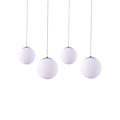 Homelighting Alessia SE1520-4 - Moderne Pendelleuchte mit Opalglas