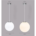 Homelighting Alessia SE1520-5 - Lámpara colgante moderna con vidrio opalino