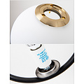 Homelighting Prato SE 110-20 - Elegante goldene Pendelleuchte mit opalem Glas