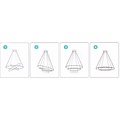 Homelighting Damita SE LED 60 60-40-20x100cm 70W - Diseño moderno para una iluminación elegante