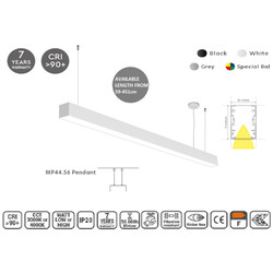 Homelighting MP44.56P-451-S-3-O-OF-WH 44.5x56mm 423cm