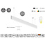 Masterlighting Homelighting MP27.70P-059-H-3-O-OF-WH 27.5x70mm 59cm - Iluminación ideal para espacios industriales