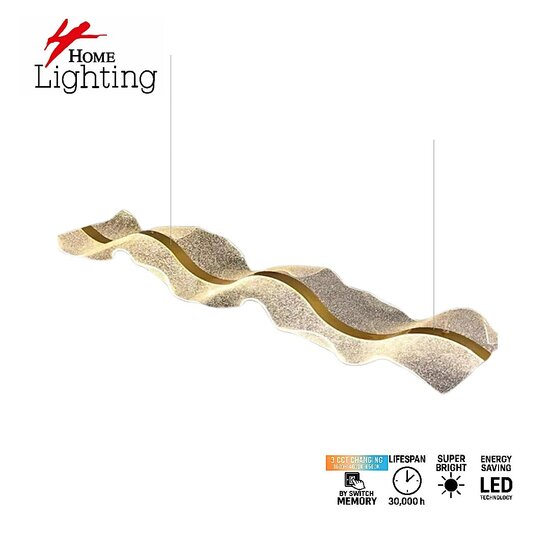 Homelighting Velora Satin SE LED 120 - Moderne Pendelleuchte für stilvolle Beleuchtung