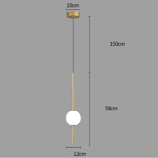 Homelighting Amalfi SE LED 12 - Modern pendant lamp for stylish lighting