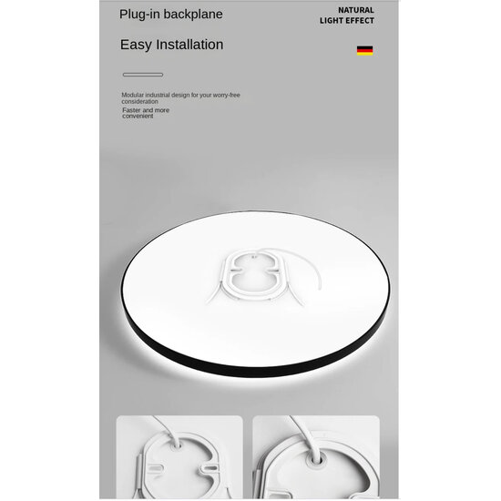 Homelighting Rondo SE LED 36 - Modern ceiling lamp with 3CCT function