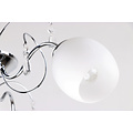 Homelighting Ferrow KQ 2221/3 - Élégante suspension en métal avec verre opale