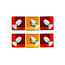 Homelighting Colours GU1094J-3B - Applique murale moderne avec verres colorés