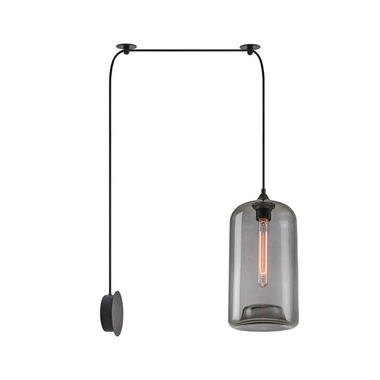 Homelighting Feint SE21-SM-19-30-BL1W - Moderne hanglamp voor sfeervolle verlichting