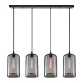 Homelighting Feint SE21-SM-19-30-4BL - Lámpara colgante moderna para una iluminación elegante
