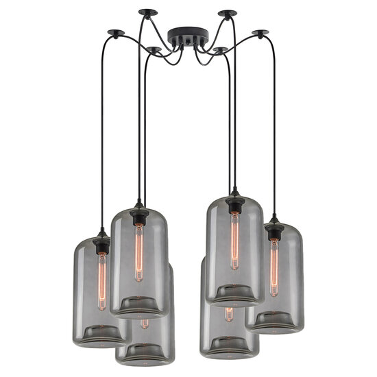 Homelighting Feint SE21-SM-19-30-BL6 - Suspension moderne pour un éclairage élégant