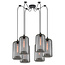 Homelighting Feint SE21-SM-19-30-BL6 - Lámpara colgante moderna para una iluminación elegante
