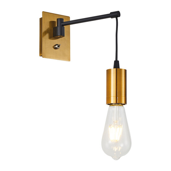 Homelighting Adept SE21-GM-9 - Modern wall lamp for stylish interiors