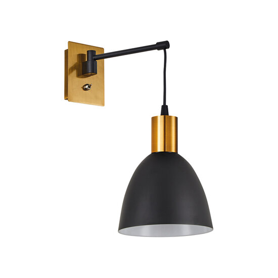 Homelighting Adept SE21-GM-9-MS2 - Lámpara de pared moderna para una iluminación elegante