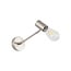 Homelighting SE21-NM-22 ADEPT NICKEL MATT WALL LAMP - Modern design voor sfeervolle verlichting