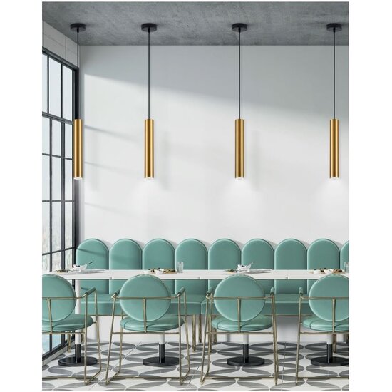 Homelighting Adept Tube SE21-GM-5 - Moderne hanglamp voor sfeervolle verlichting