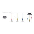 Homelighting Iris SE 149-YE - Modern cement pendant lamp in yellow
