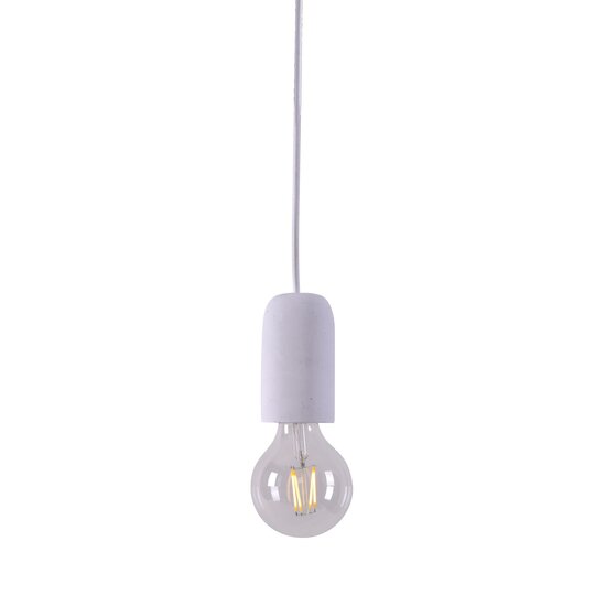 Homelighting Iris SE 149-WH - Modern cement pendant lamp for any space