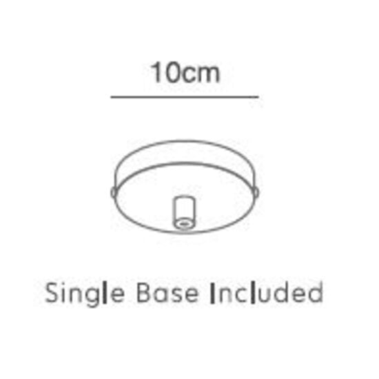 Homelighting Iris SE 149-WH - Modern cement pendant lamp for any space