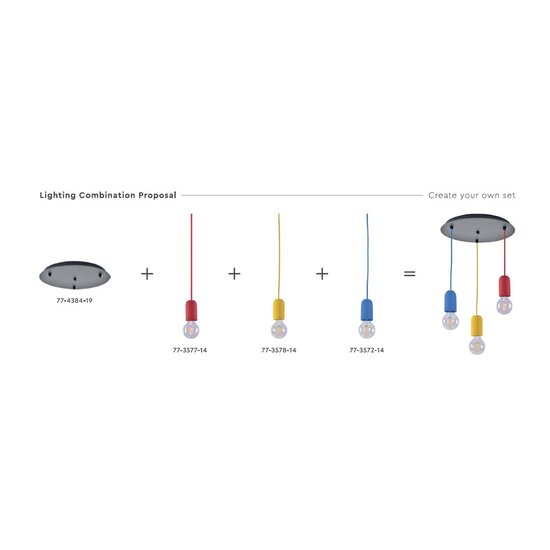 Homelighting Iris SE 149-WH - Lámpara colgante moderna de cemento para cualquier espacio