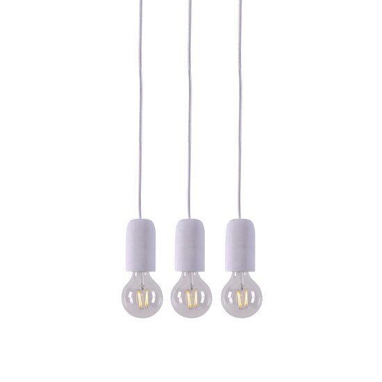 Homelighting Iris SE 149-3 - Moderne Zement Pendelleuchte für jeden Raum