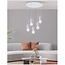 Homelighting Iris SE 149-5 - Moderne beton hanglamp voor sfeervolle verlichting