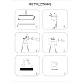 Homelighting Twilight Rectangle SE LED 80 - Lámpara colgante moderna para una iluminación elegante