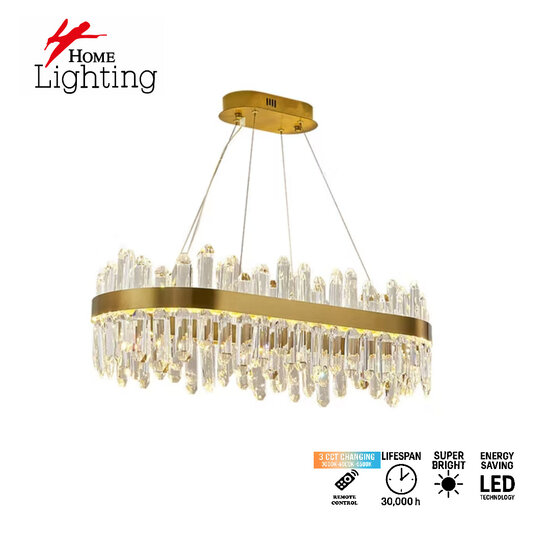 Homelighting Solina Rectangle SE LED 80 - Lampe suspendue moderne pour un éclairage élégant