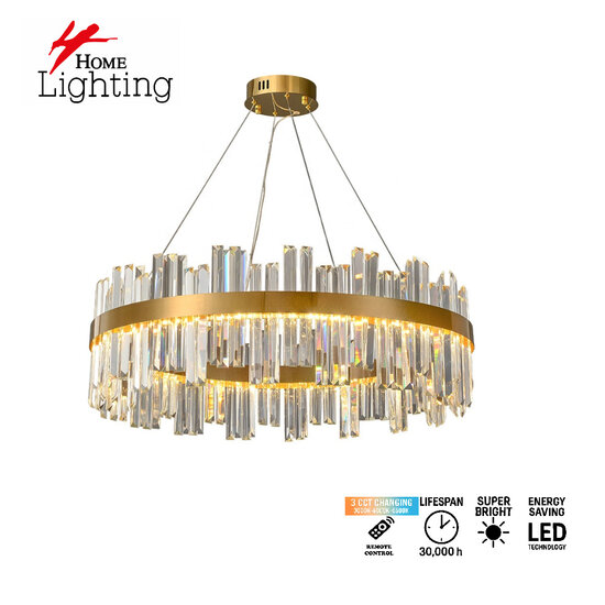 Homelighting Solina Circle SE LED 80 - Lampe suspendue moderne pour tous les espaces