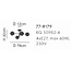Homelighting Cross KQ S0982-4 - Modern ceiling lamp for stylish lighting