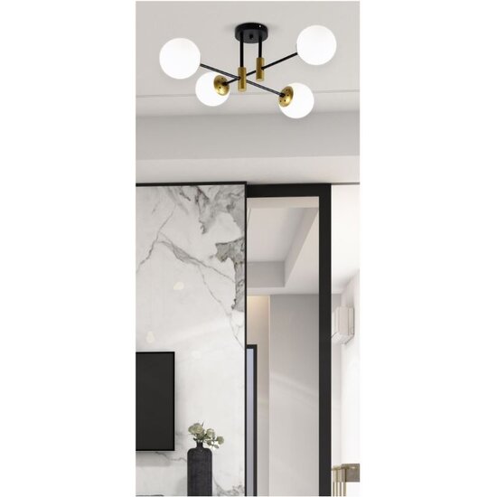 Homelighting Cross KQ S0982-4 - Moderne Deckenlampe für stilvolle Beleuchtung