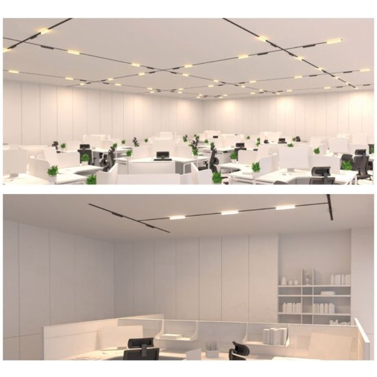 Homelighting Magnetic Flex MF30-312 - Iluminación de riel moderna para cualquier espacio