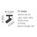 Homelighting Magnetic Flex MF30-05-01 - Iluminación moderna y elegante para cualquier espacio