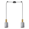 Homelighting Adept Tube SE21-GM-4-BL2-GL1 - Moderne Pendelleuchte für stilvolle Beleuchtung