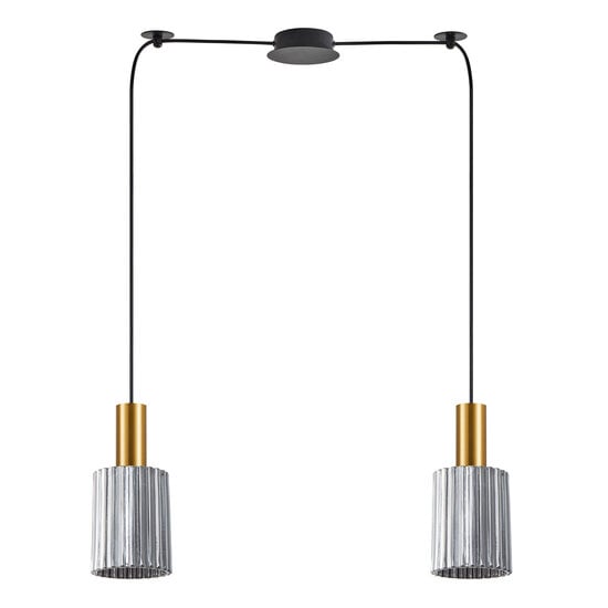 Homelighting Adept Tube SE21-GM-4-BL2-GL1 - Modern pendant lamp for stylish lighting