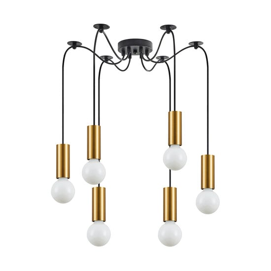 Homelighting Adept Tube SE21-GM-4-BL6 - Modern pendant lamp for stylish lighting