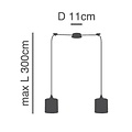 Homelighting Adept SE21-BL-B10-BL2-SH3 - Stilvolle Pendelleuchte für jeden Raum