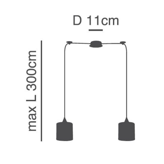 Homelighting Adept SE21-BL-B10-BL2-SH2 - Lámpara colgante elegante para cualquier espacio