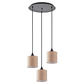 Homelighting Adept SE21-BL-B10-BL3-SH3 - Elegante hanglamp voor sfeervolle verlichting