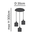 Homelighting Magnum Flex SE21-BR-10-3BL-SH123 - Schaffen Sie eine gemütliche Atmosphäre