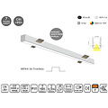 Masterlighting Homelighting MP44.56T-339-S-3-O-OF-WH 44.5x56mm 339cm - Ideal lighting for industrial spaces