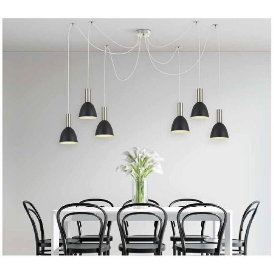Homelighting Adept Tube SE21-NM-4-NM6-MS2 - Lámpara colgante moderna para una iluminación elegante