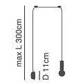 Homelighting Adept Tube SE21-NM-4-NM1W-MS3 - Moderne wandlamp voor sfeervolle verlichting