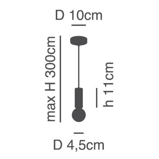 Homelighting Adept Tube SE21-NM-4-NM1W-MS3 - Moderne wandlamp voor sfeervolle verlichting