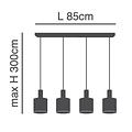 Homelighting Adept Flex SE21-NM-4-4BL-MS123 - Diseño moderno para cualquier espacio