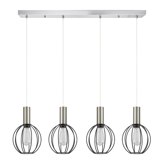 Homelighting Adept Tube SE21-NM-4-4NM-GR2 - Stijlvolle industriële hanglamp voor elke ruimte