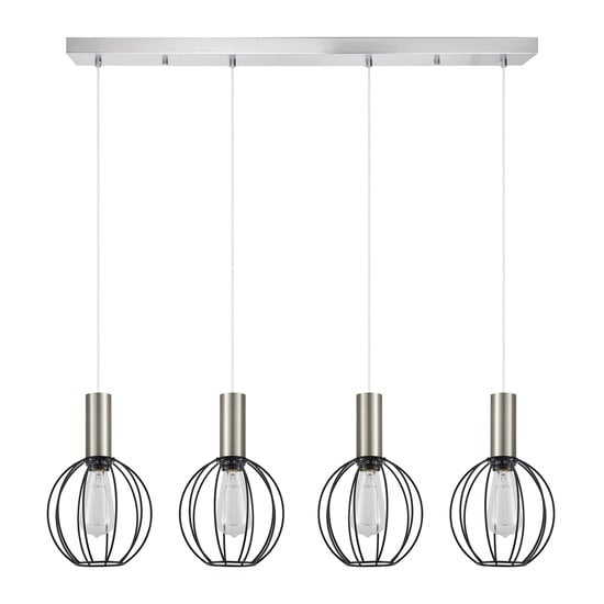 Homelighting Adept Tube SE21-NM-4-4NM-GR2 - Stylish industrial pendant lamp for any space