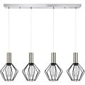 Homelighting Adept Tube SE21-NM-4-4NM-GR1 - Stylish industrial pendant lamp for any space